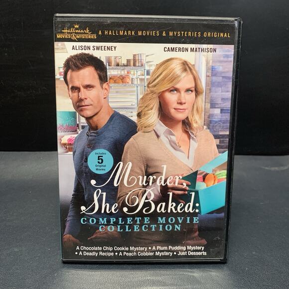 Murder, She Baked: Complete 5 Movie Collection Hallmark Widescreen. H - Picture 1 of 3